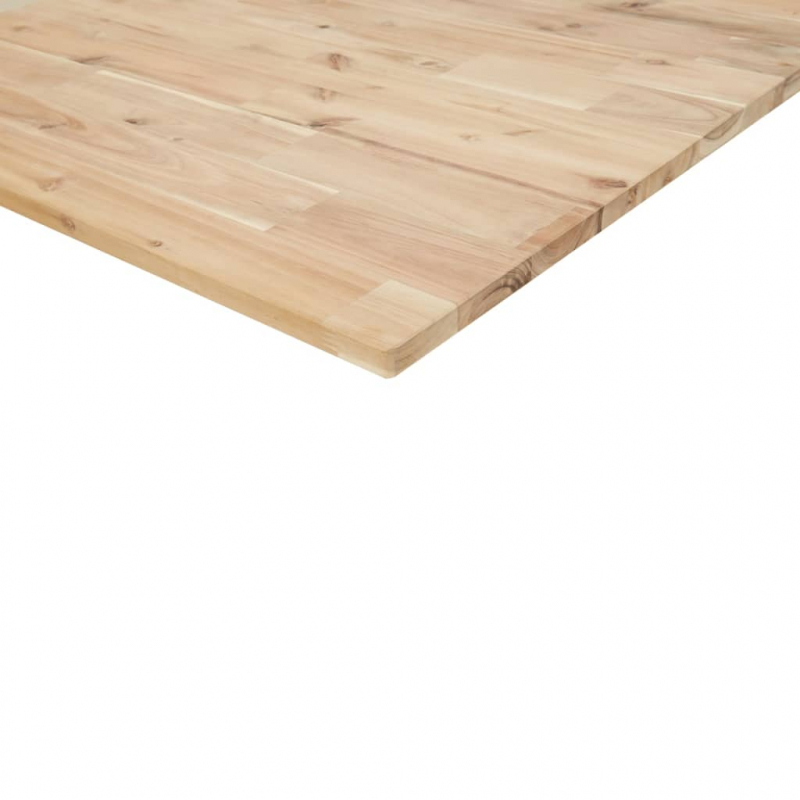 Tischplatte 40x30x2 cm Rechteckig Massivholz Akazie