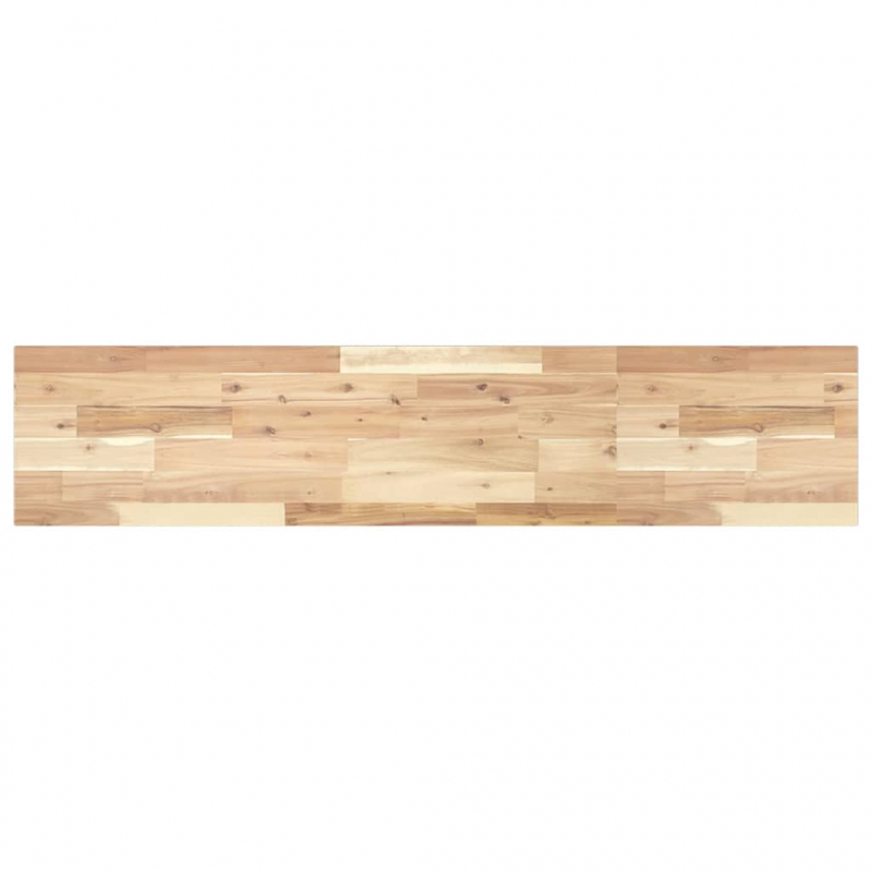 Tischplatte 140x30x2 cm Rechteckig Massivholz Akazie
