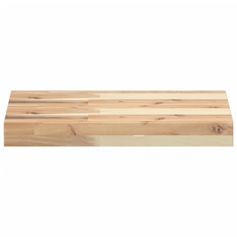Tischplatte 40x30x4 cm Rechteckig Massivholz Akazie
