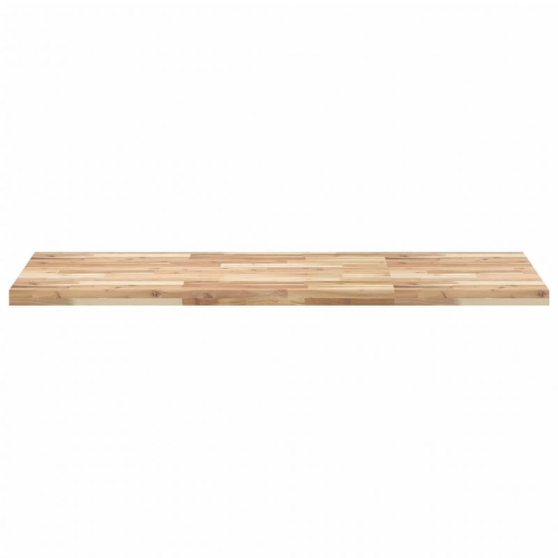 Tischplatte Rechteckig 120x60x4 cm Massivholz Akazie
