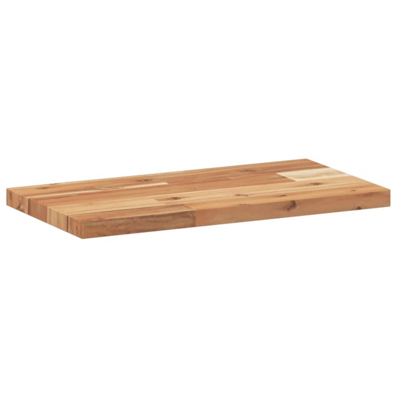 Tischplatte Rechteckig 40x20x2 cm Massivholz Akazie