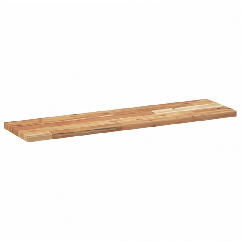 Tischplatte Rechteckig 80x20x2 cm Massivholz Akazie