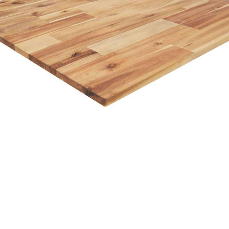 Tischplatte Rechteckig 80x30x2 cm Massivholz Akazie