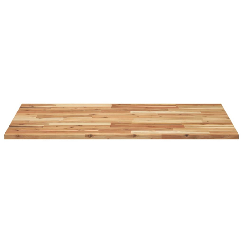 Tischplatte Rechteckig 100x70x2 cm Massivholz Akazie