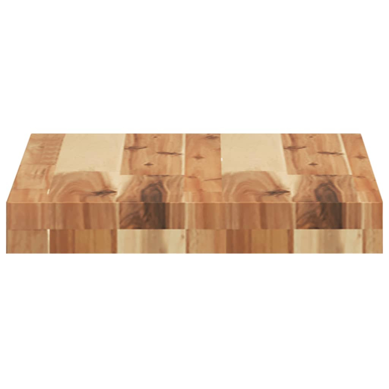 Tischplatte 40x30x4 cm Rechteckig Massivholz Akazie
