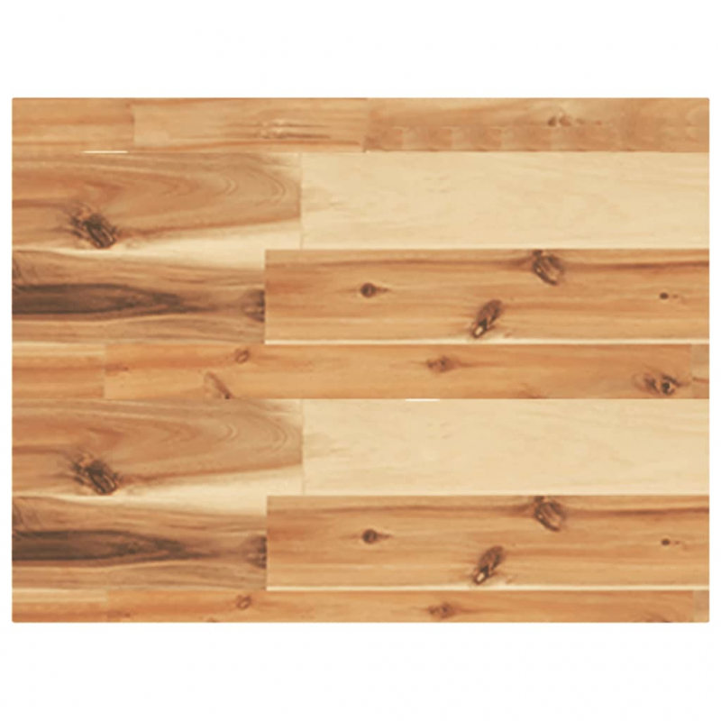 Tischplatte 60x30x4 cm Rechteckig Massivholz Akazie