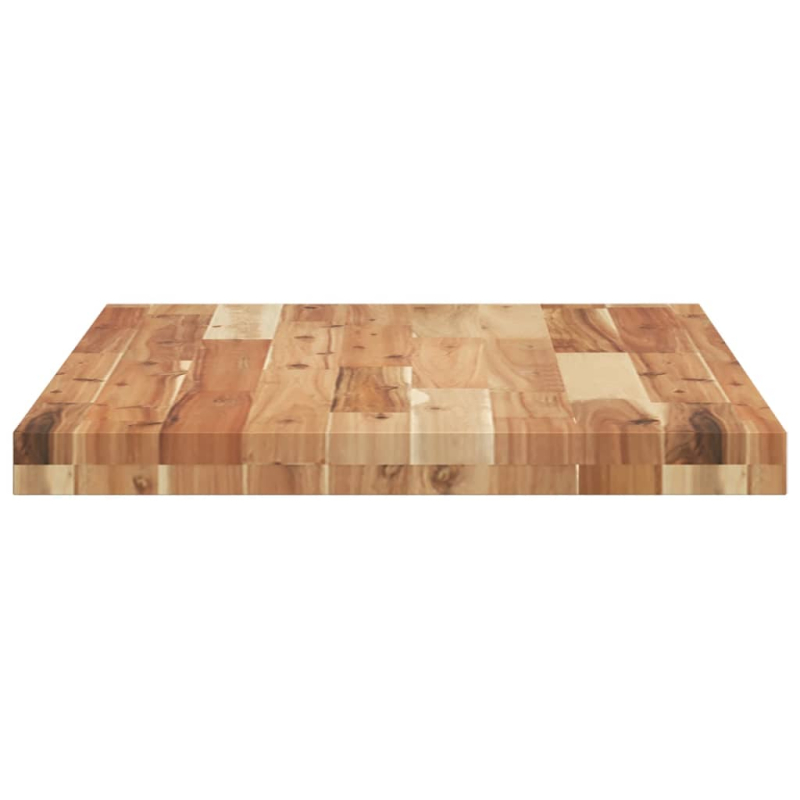 Tischplatte Rechteckig 120x50x4 cm Massivholz Akazie