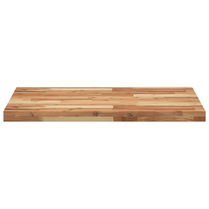 Tischplatte Rechteckig 100x60x4 cm Massivholz Akazie