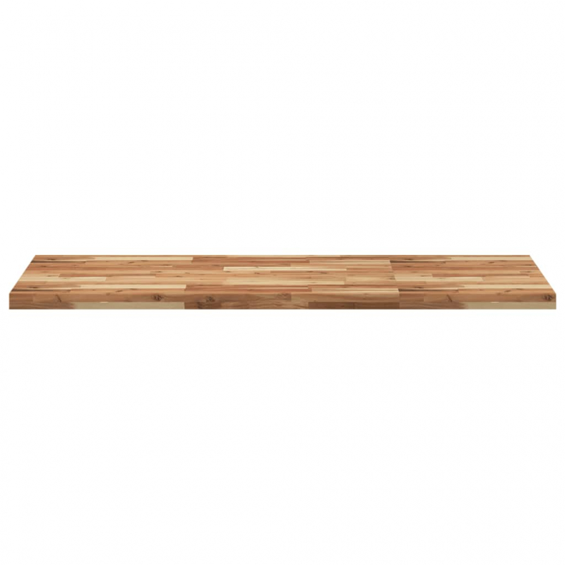 Tischplatte Rechteckig 140x60x4 cm Massivholz Akazie