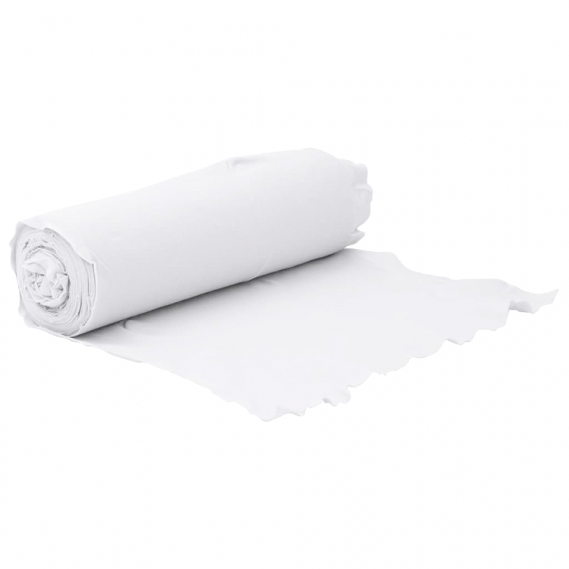 Geotextil-Vlies Weiß 1x10 m Polyesterfaser