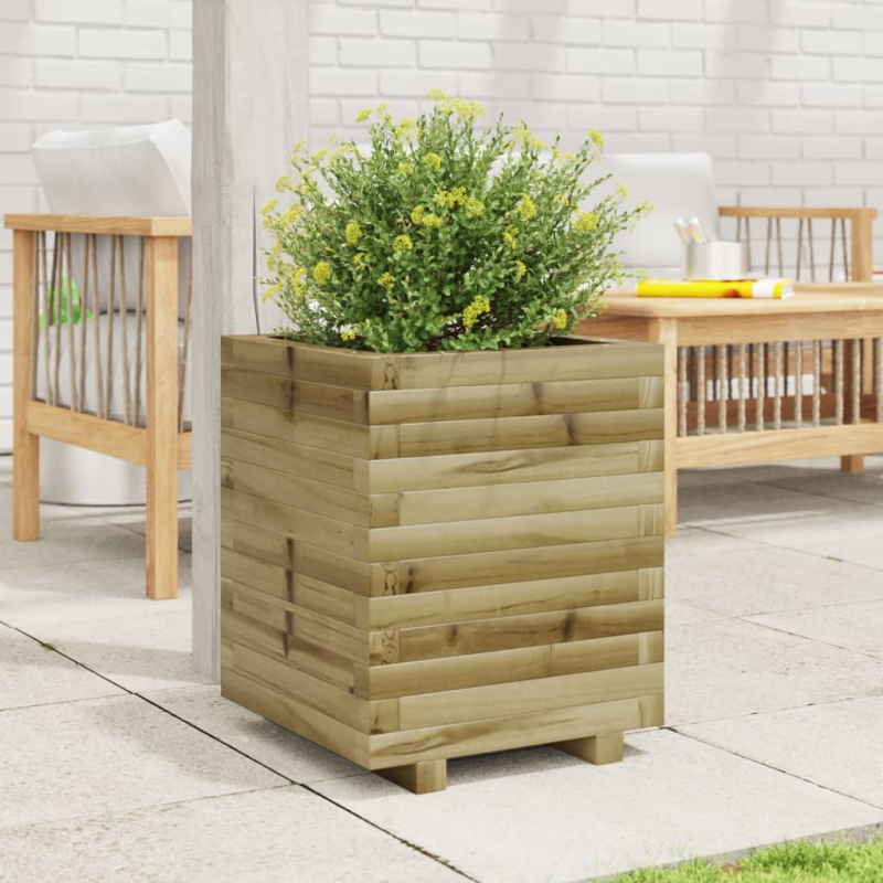 Pflanzkübel 40x40x49,5 cm Kiefernholz Imprägniert