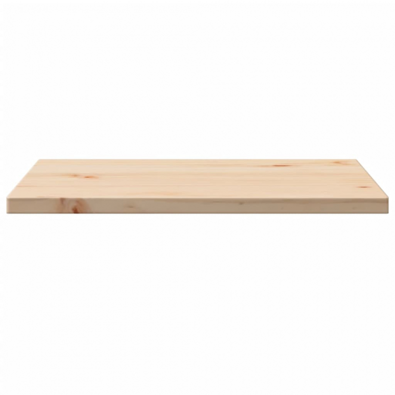 Tischplatte 50x50x1,7 cm Quadratisch Massivholz Kiefer