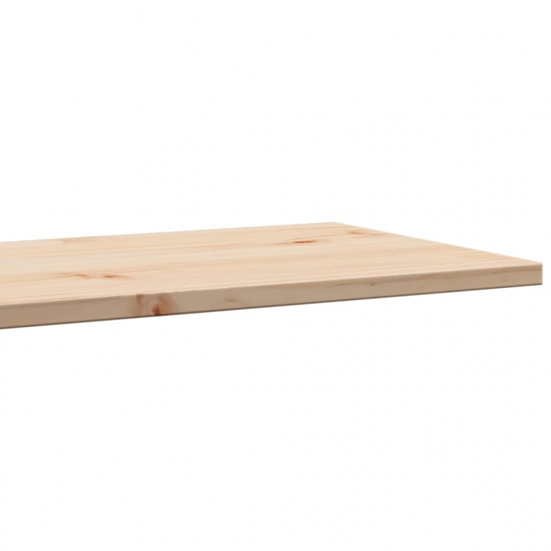 Tischplatten 2 Stk. 70x35x1,7 cm Rechteckig Massivholz Kiefer