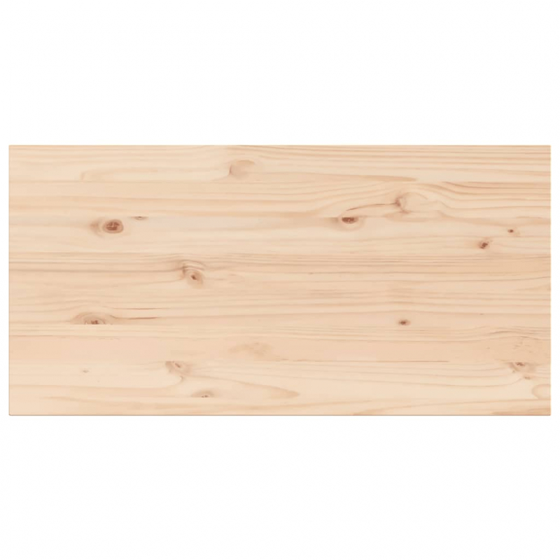 Tischplatten 4 Stk. 100x50x2,5 cm Rechteckig Massivholz Kiefer