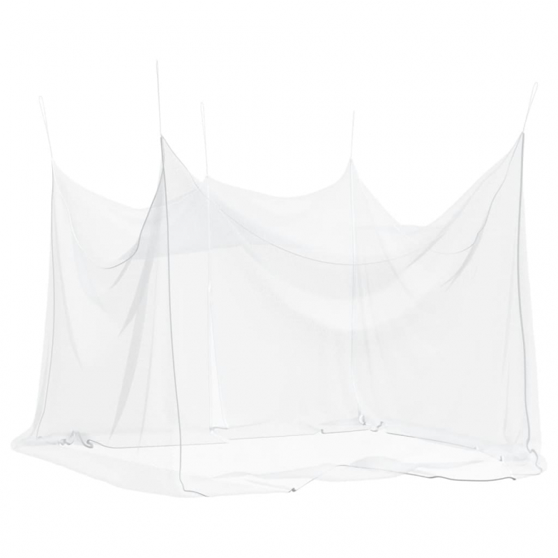 Moskitonetz Indoor Outdoor 156 Mesh Weiß 300x300x250 cm