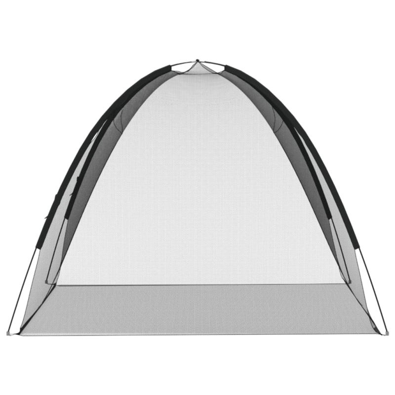 Moskito-Netzzelt Mongolisch 220 Schwarz 200x180x135 cm