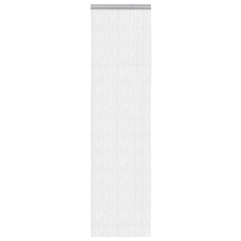 Türvorhang aus Ketten 56x202 cm Aluminium