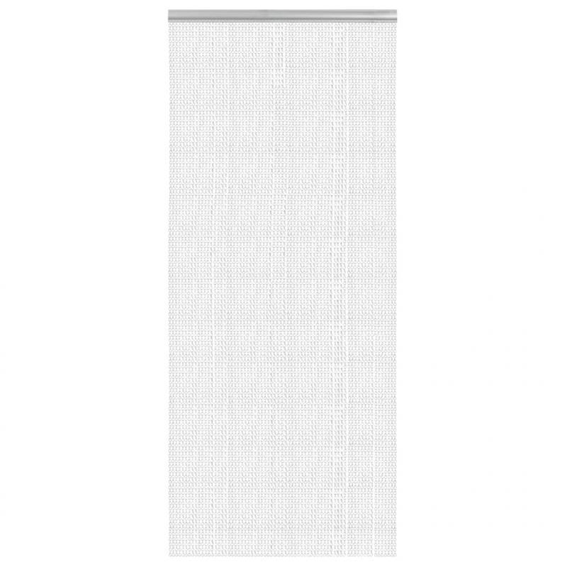 Türvorhang aus Ketten 90x200 cm Aluminium