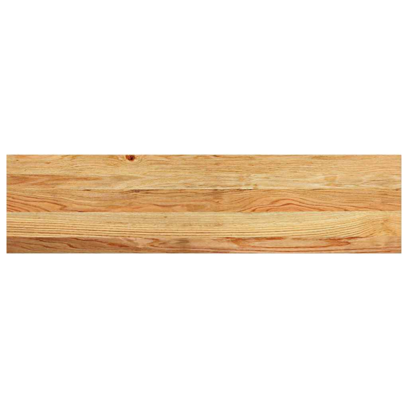 Treppenstufen 4 Stk. Hellbraun 100x25x2 cm Massivholz Eiche