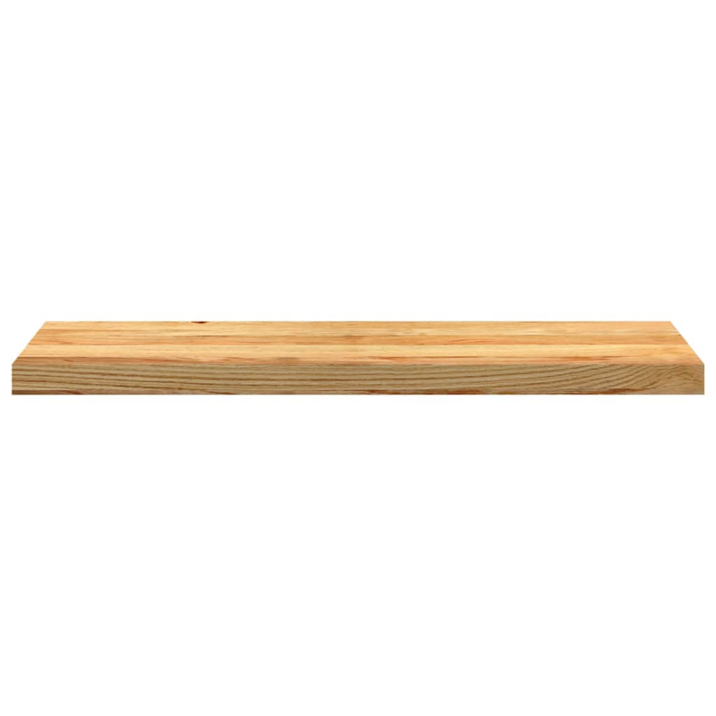 Treppenstufen 4 Stk. Hellbraun 90x30x2 cm Massivholz Eiche