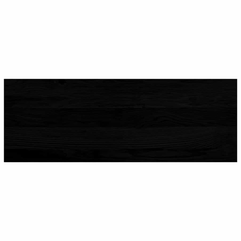 Treppenstufen 4 Stk. Dunkelbraun 70x25x2 cm Massivholz Eiche