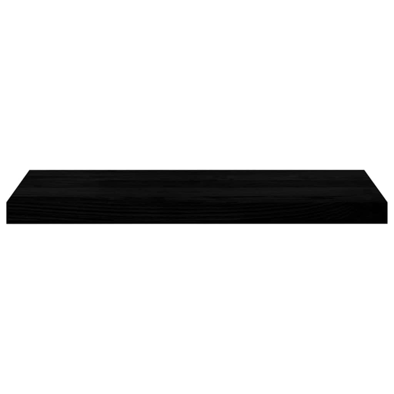Treppenstufen 4 Stk. Dunkelbraun 70x25x2 cm Massivholz Eiche