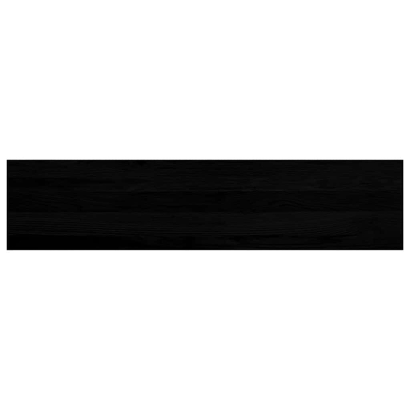 Treppenstufen 4 Stk. Dunkelbraun 110x25x2 cm Massivholz Eiche