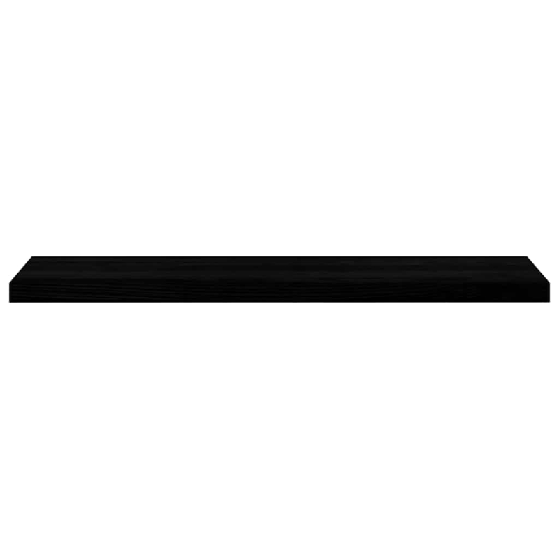 Treppenstufen 4 Stk. Dunkelbraun 110x25x2 cm Massivholz Eiche