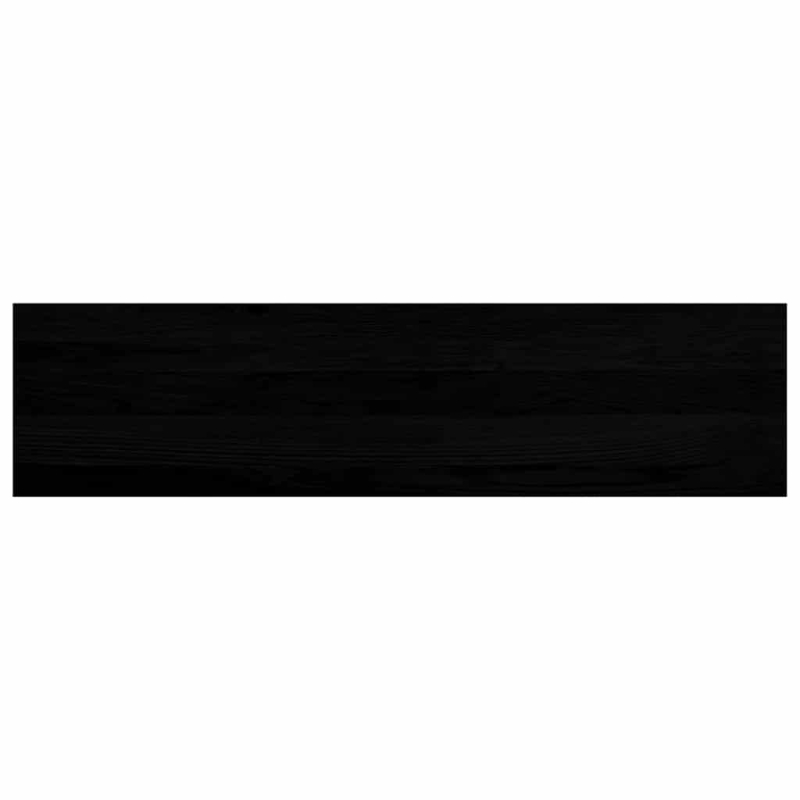 Treppenstufen 8 Stk. Dunkelbraun 100x25x2 cm Massivholz Eiche