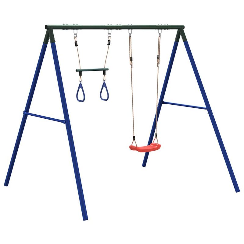 Schaukel-Set mit Schaukelsitz und Trapez