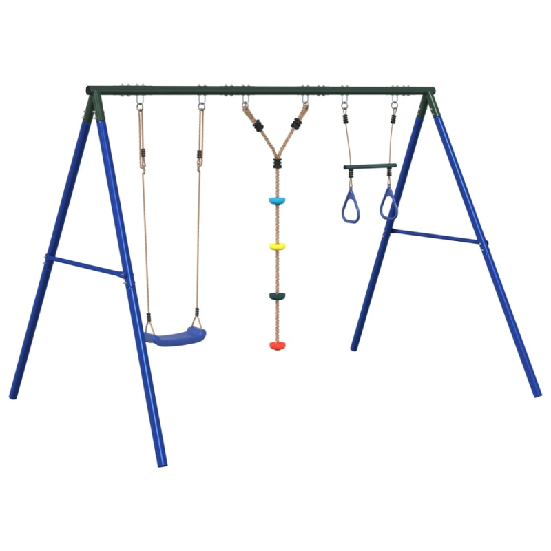 Schaukel-Set mit Schaukelsitz Trapez und Strickleiter