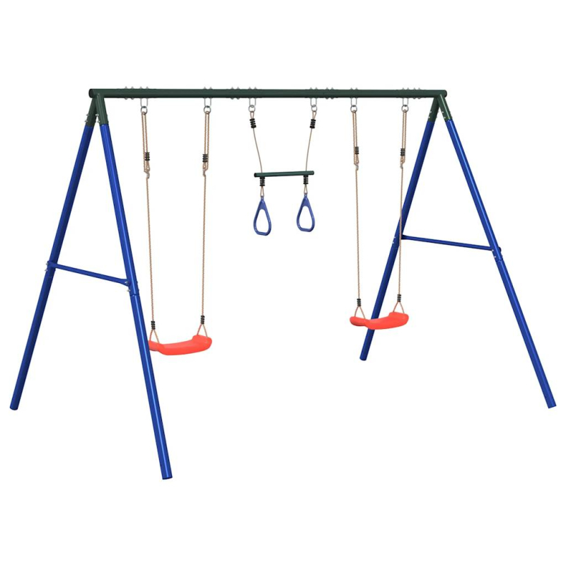 Schaukel-Set mit Schaukelsitzen und Trapez