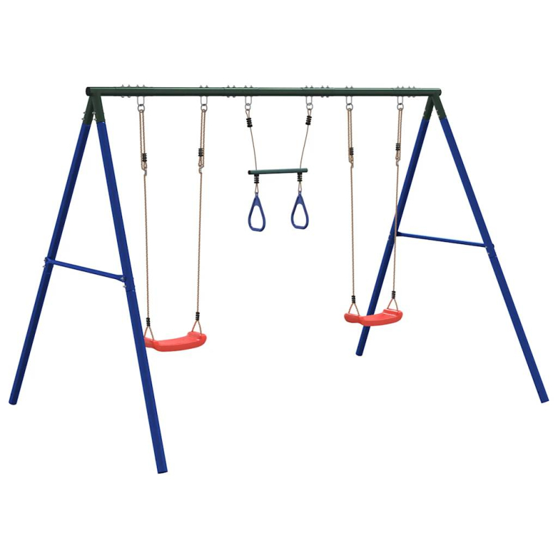 Schaukel-Set mit Schaukelsitzen und Trapez