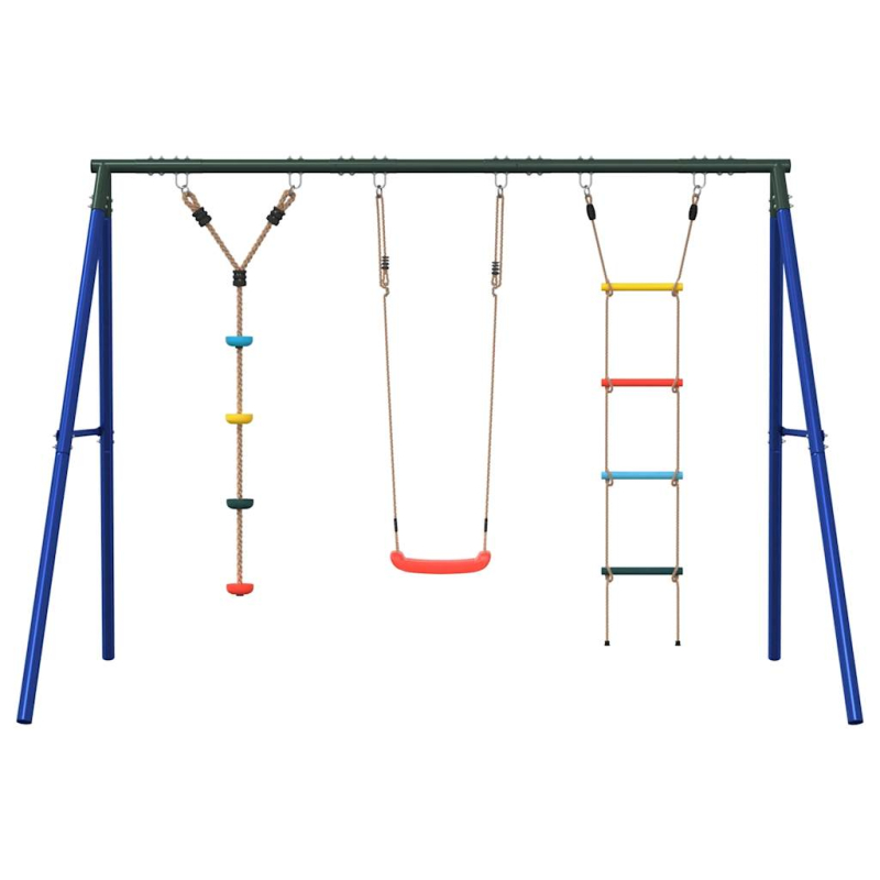 Schaukel-Set mit Schaukelsitz Strickleiter und Kletterschaukel