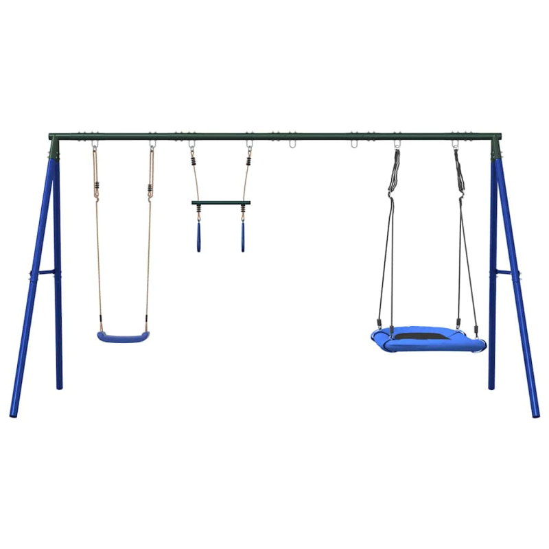 Schaukel-Set mit Schaukelsitz Trapez und Nestschaukel