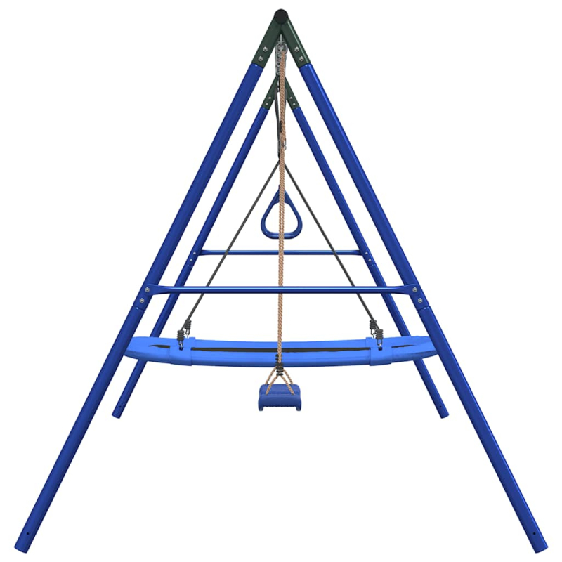 Schaukel-Set mit Schaukelsitz Trapez und Nestschaukel