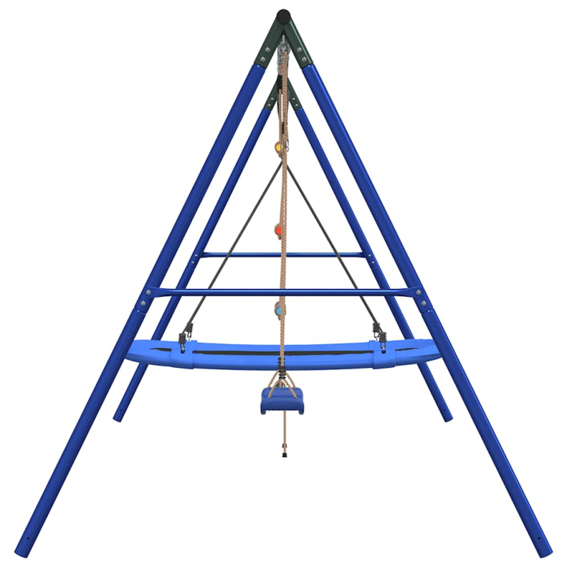 Schaukel-Set mit Schaukelsitz Strickleiter und Nestschaukel