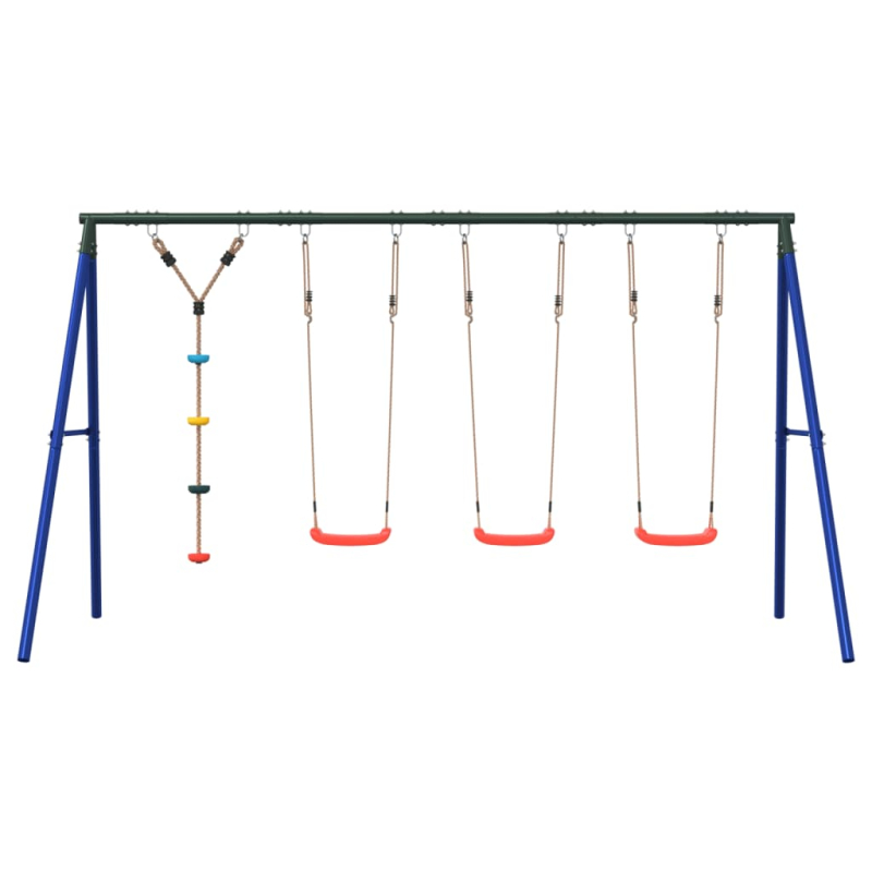 Schaukel-Set mit Schaukelsitzen und Kletterschaukel
