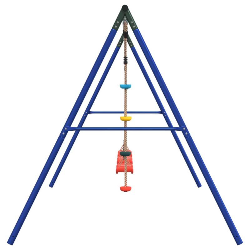 Schaukel-Set mit Schaukelsitzen und Kletterschaukel