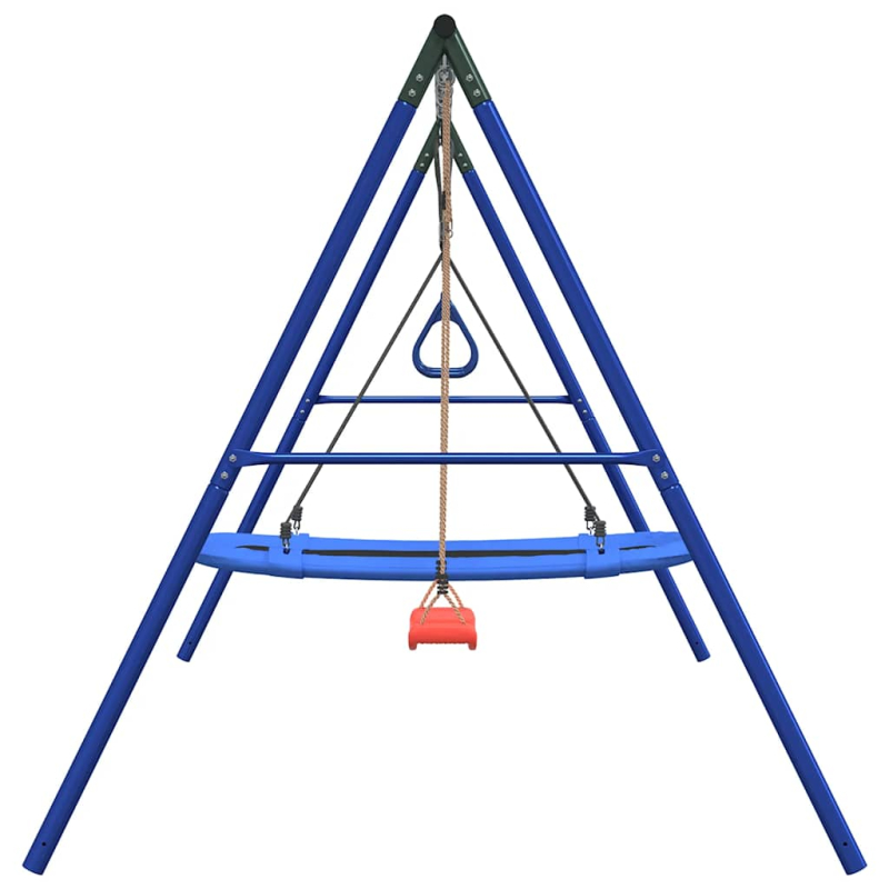 Schaukel-Set mit Schaukelsitz Trapez und Nestschaukel