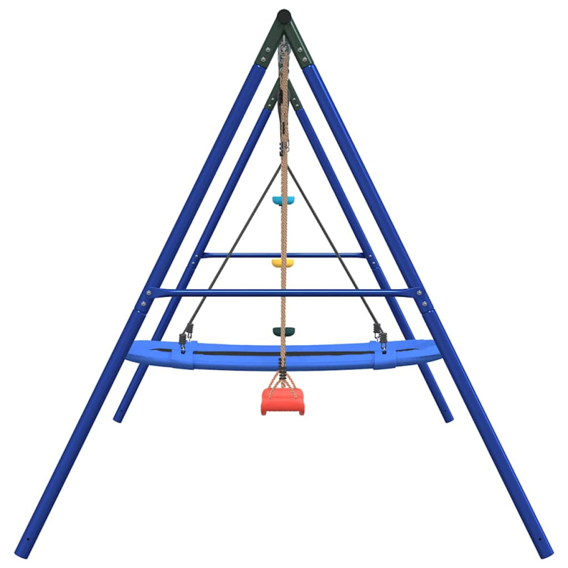Schaukel-Set mit Schaukelsitz Kletterschaukel und Nestschaukel