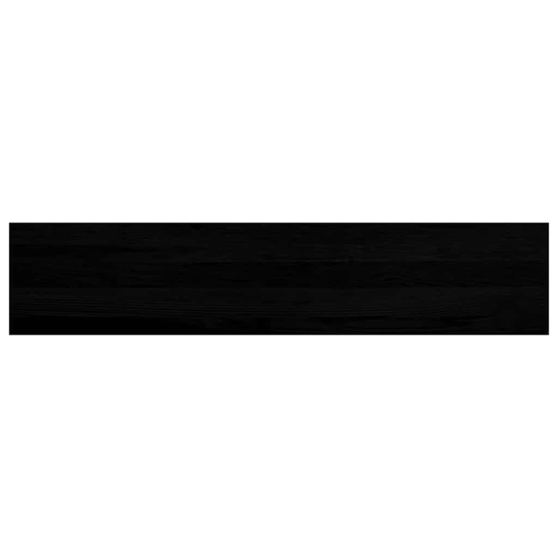 Treppenstufen 2 Stk. Dunkelbraun 120x30x2 cm Massivholz Eiche
