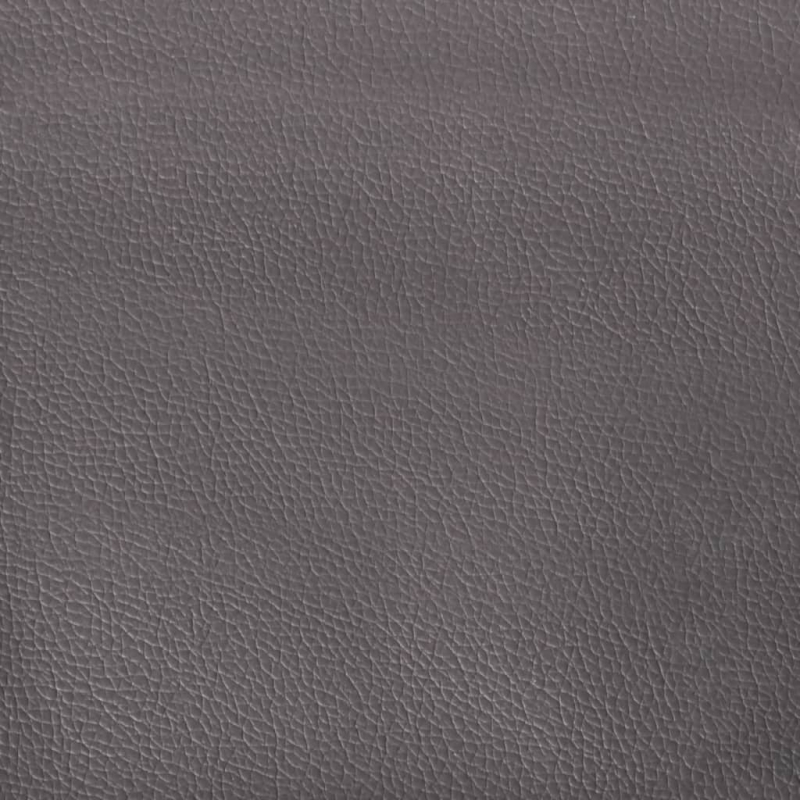 Bettgestell Grau 90x190 cm Kunstleder