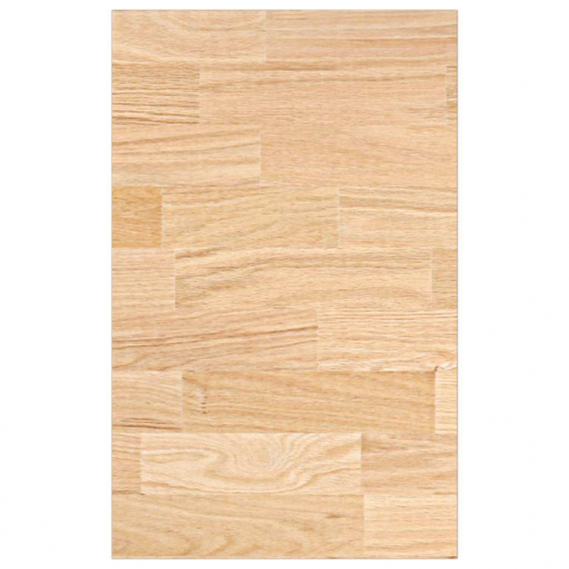 Küchenarbeitsplatte 40x63,5x2,7 cm Massivholz Eiche Rechteckig