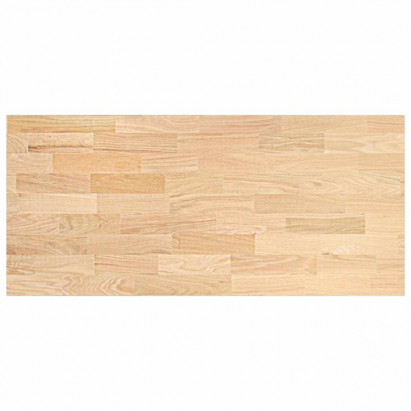 Küchenarbeitsplatte 140x63,5x4 cm Massivholz Eiche Rechteckig