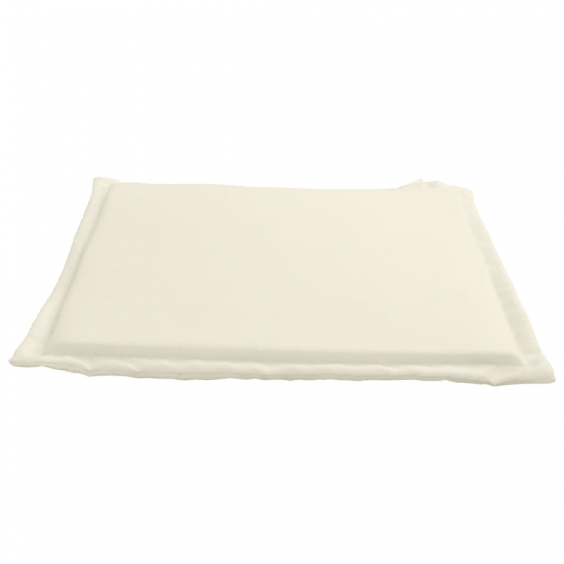 Garten-Sitzkissen 4 Stk. Creme 45x45x2 cm Quadratisch