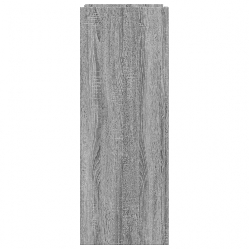 Schuhschrank Grau Sonoma 74,5x37,5x100 cm Holzwerkstoff