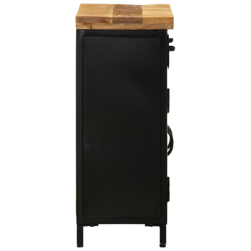 Sideboard 55x30x71 cm Massivholz Mango