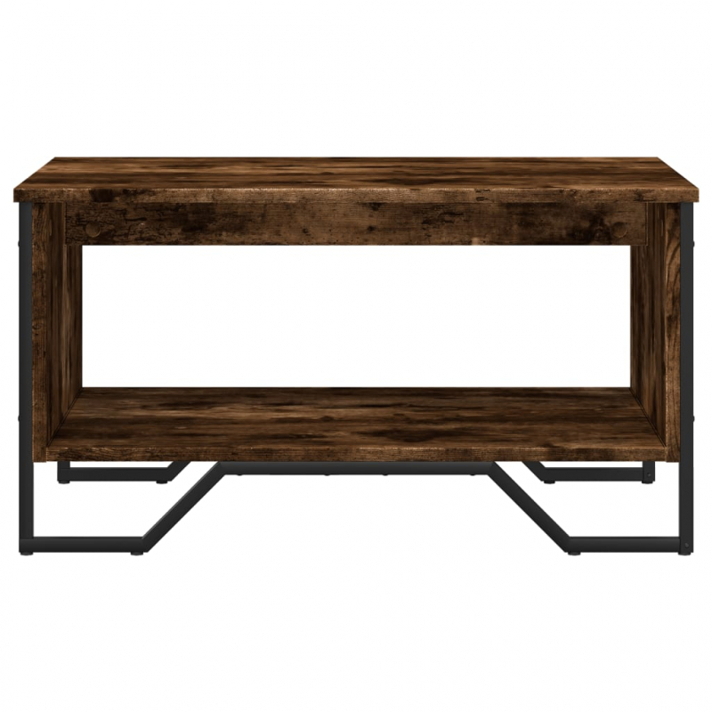 Couchtisch Räuchereiche 75x51x40 cm Holzwerkstoff