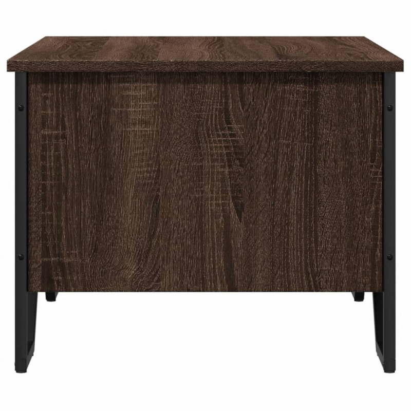 Couchtisch Braun Eichen-Optik 75x51x40 cm Holzwerkstoff